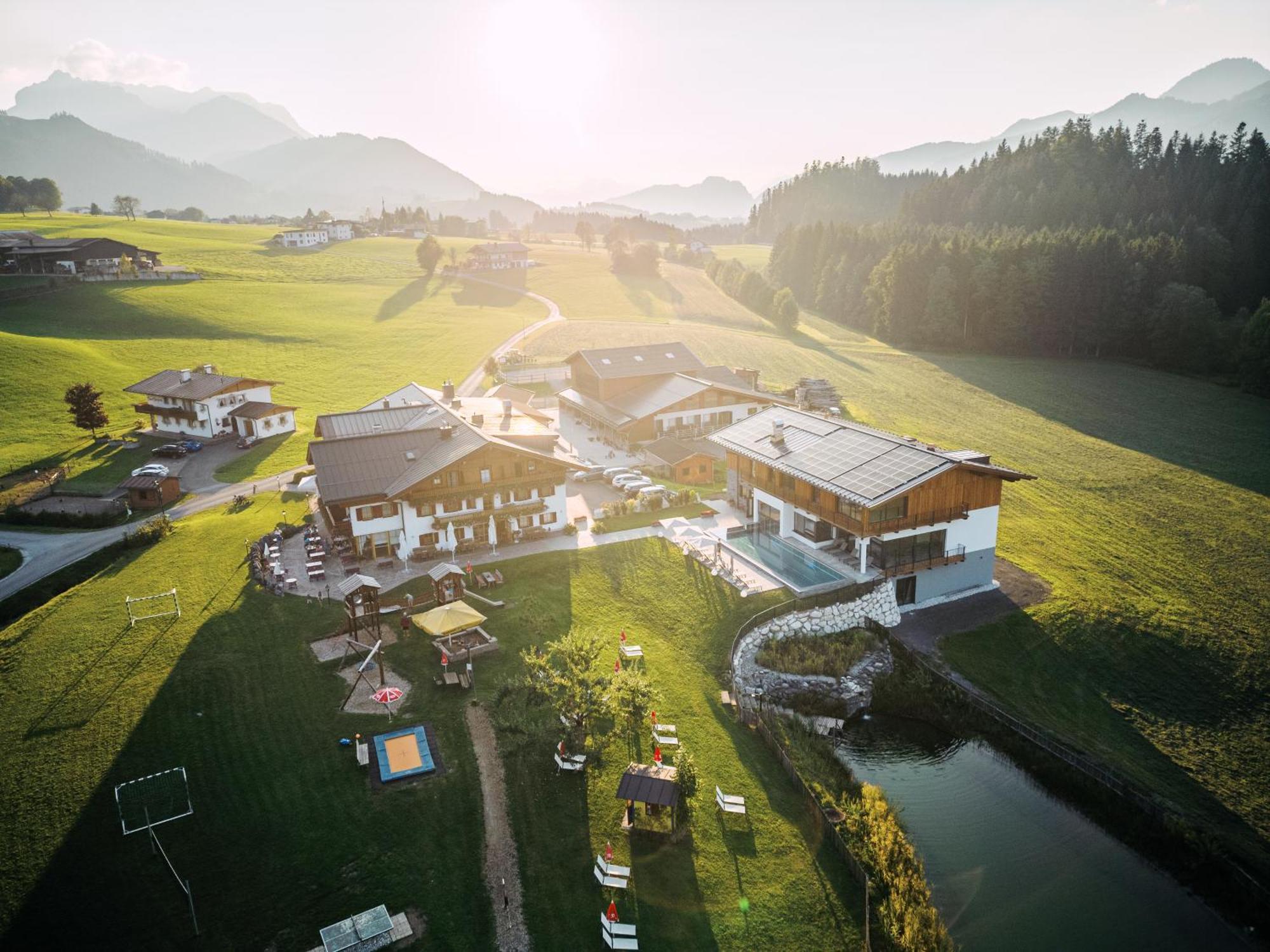 Feriengut Unterhochstaett Villa Schwendt  Luaran gambar